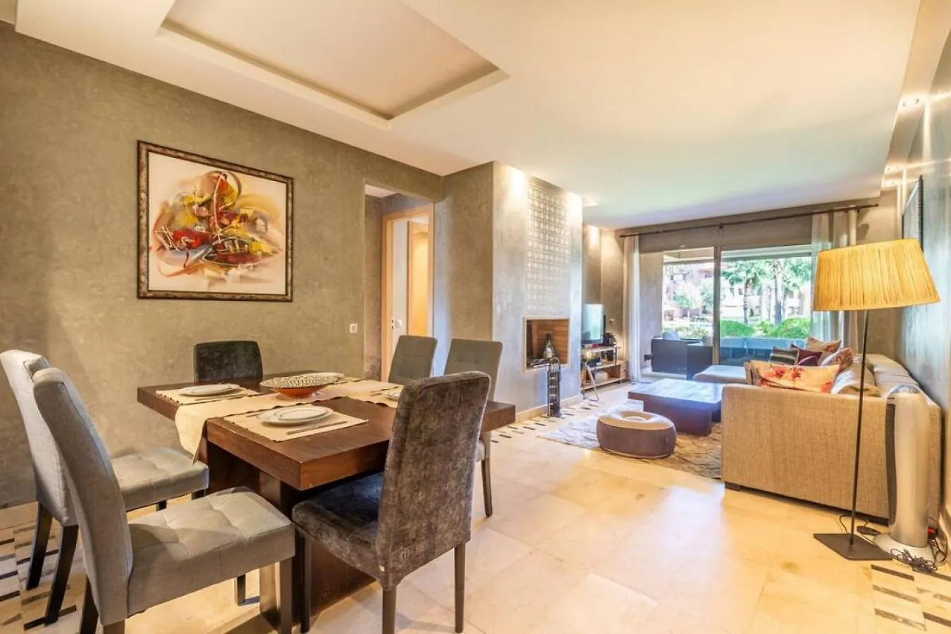Waterfront - Garden Level - Prestigia Apartment Marrakesh